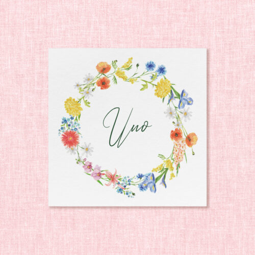 Cartoncino Segnatavolo Dorado